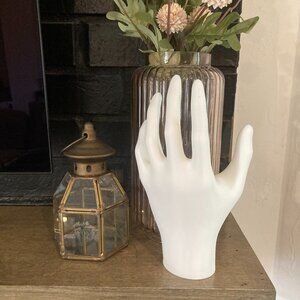 White Mannequin Hand Jewelry Display